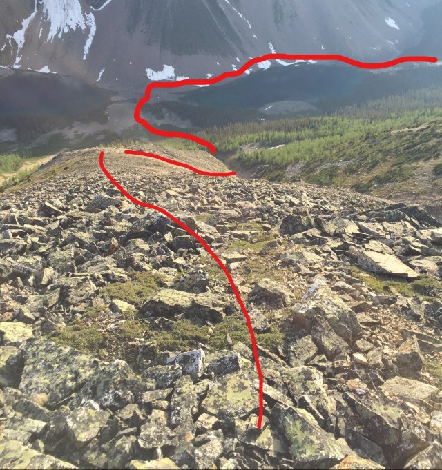 (11) Looking back at the Route up_LI